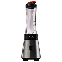 AEG SB2500-u Sport Mini Mixer Food Blender Smoothie Maker, Stainless Steel